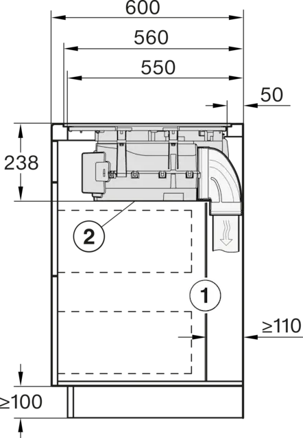Miele KMDA 7876-1 FL MATTFINISH beépíthető indukciós főzőlap kép 7