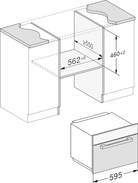 Miele M 7240 TC NEMESACéL beépíthető mikrohullámú sütő kép 3