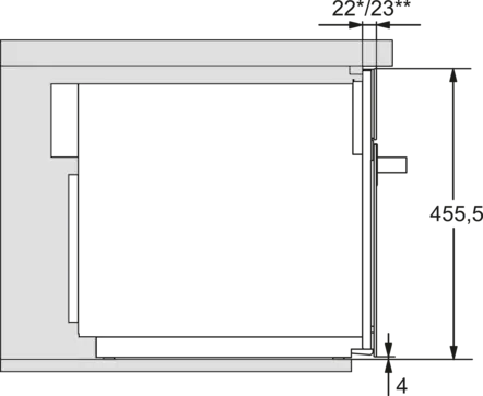 Miele M 7244 TC NEMESACéL beépíthető mikrohullámú sütő kép 5