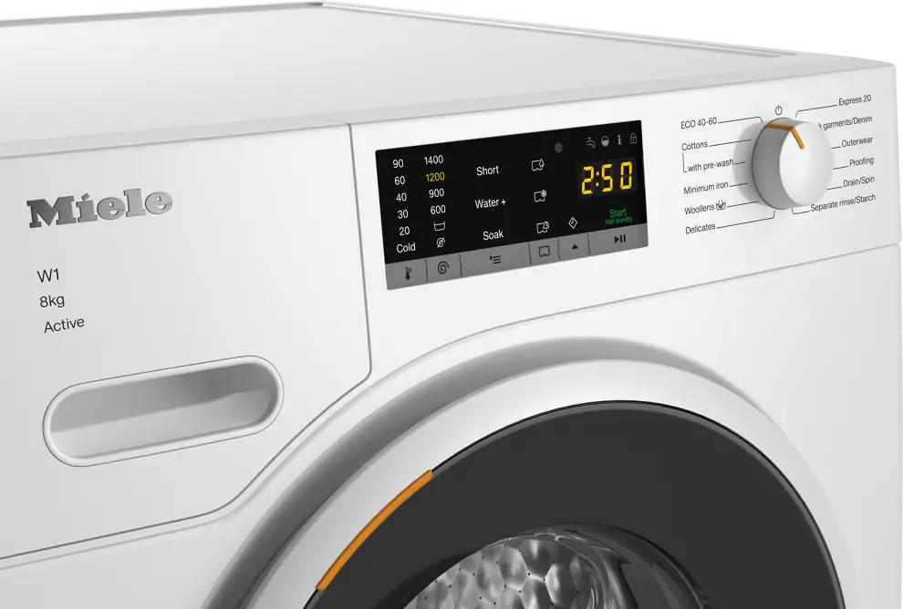 Miele WWA120 WCS elöltöltős mosógép kép 4