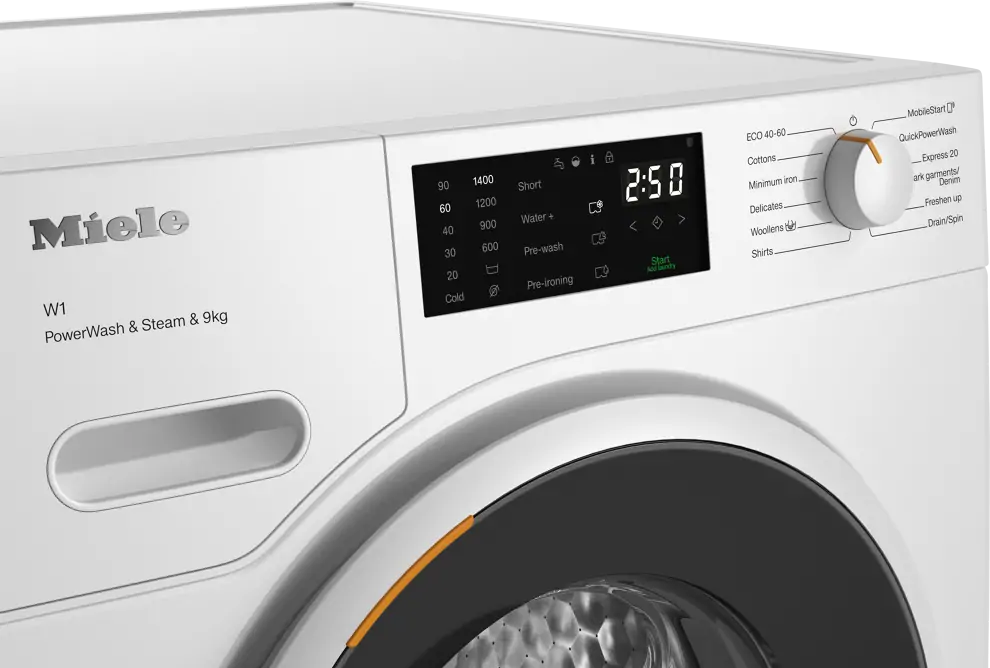 Miele WWD380 WCS elöltöltős mosógép kép 4