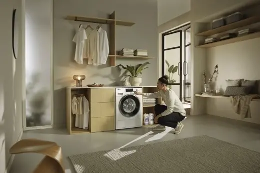 Miele WWG660 WCS elöltöltős mosógép kép 5