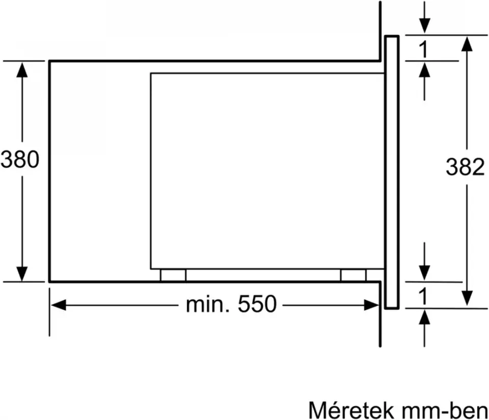 Neff HLAGD53N0 BEÉPÍTHETŐ MIKROHULLÁMÚ SÜTŐ kép 5