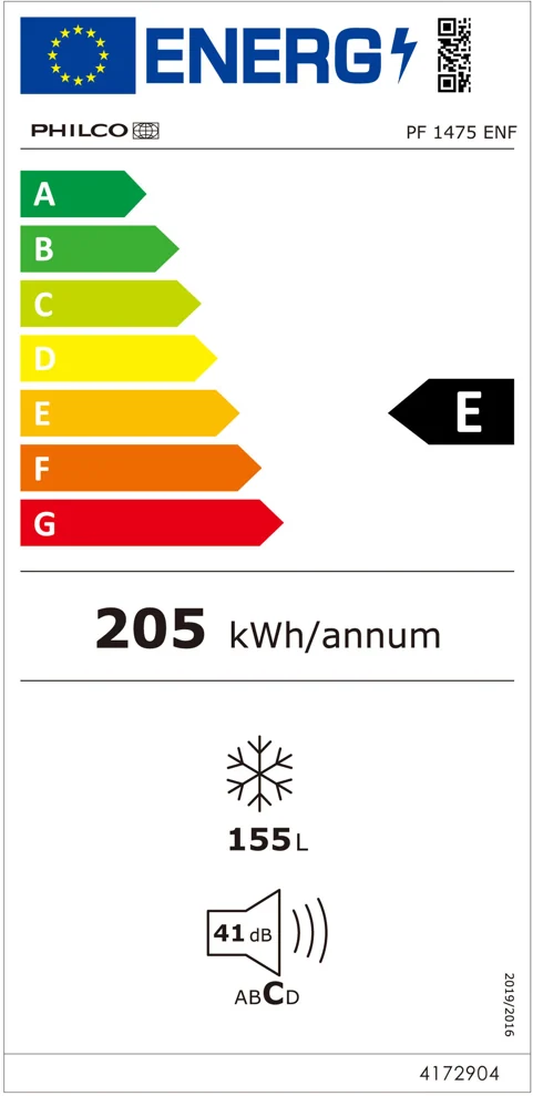 Philco PF 1475 ENF fagyasztószekrény kép 7