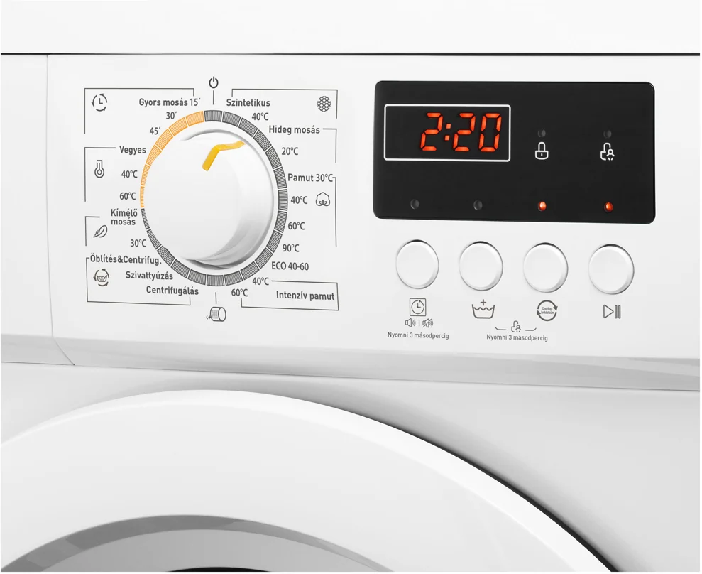 Philco PLD 106 EHU elöltöltős keskeny mosógép kép 3