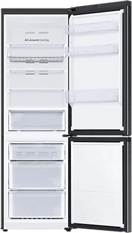 Samsung RB34C672DBN/EF alulfagyasztós hűtőszekrény kép 2