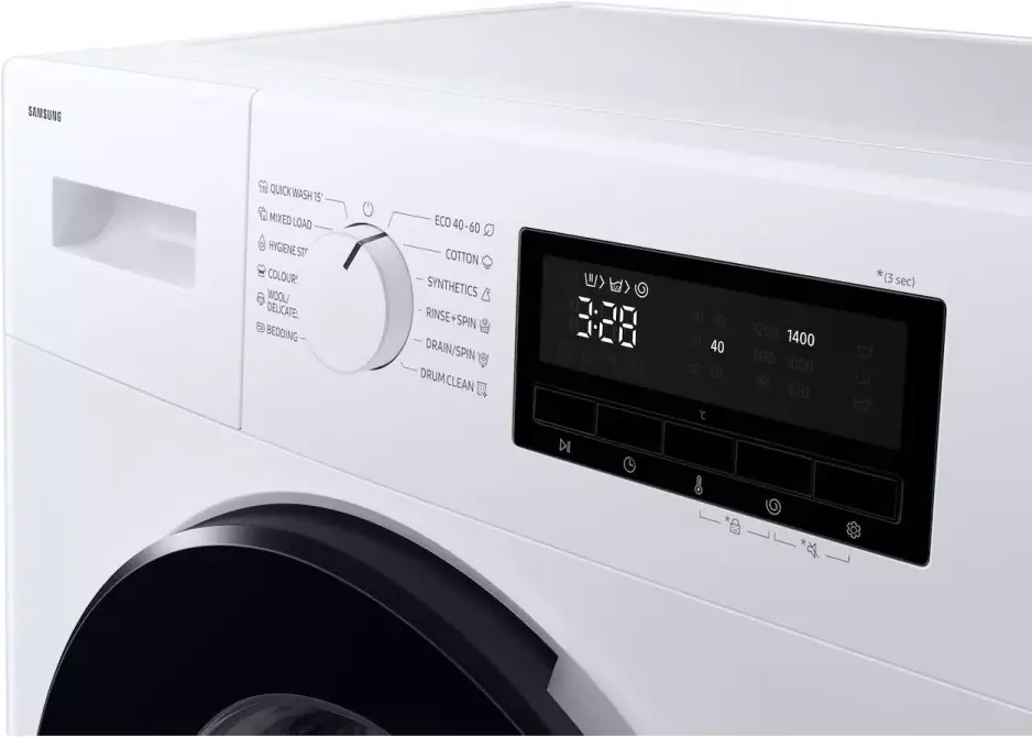 Samsung WW70FG3M05AWLE elöltöltős keskeny mosógép kép 4