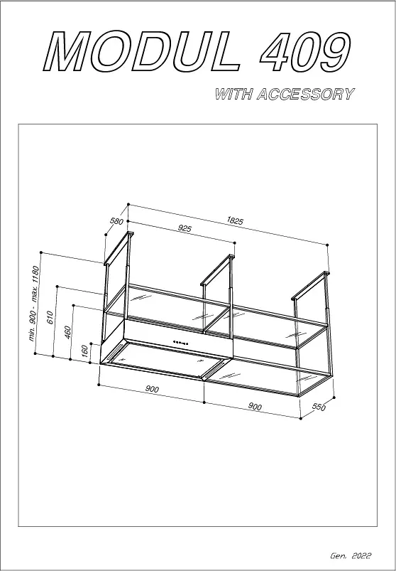 Sirius  Páraelszívóhoz rendelhető üvegek, polcok kép 2