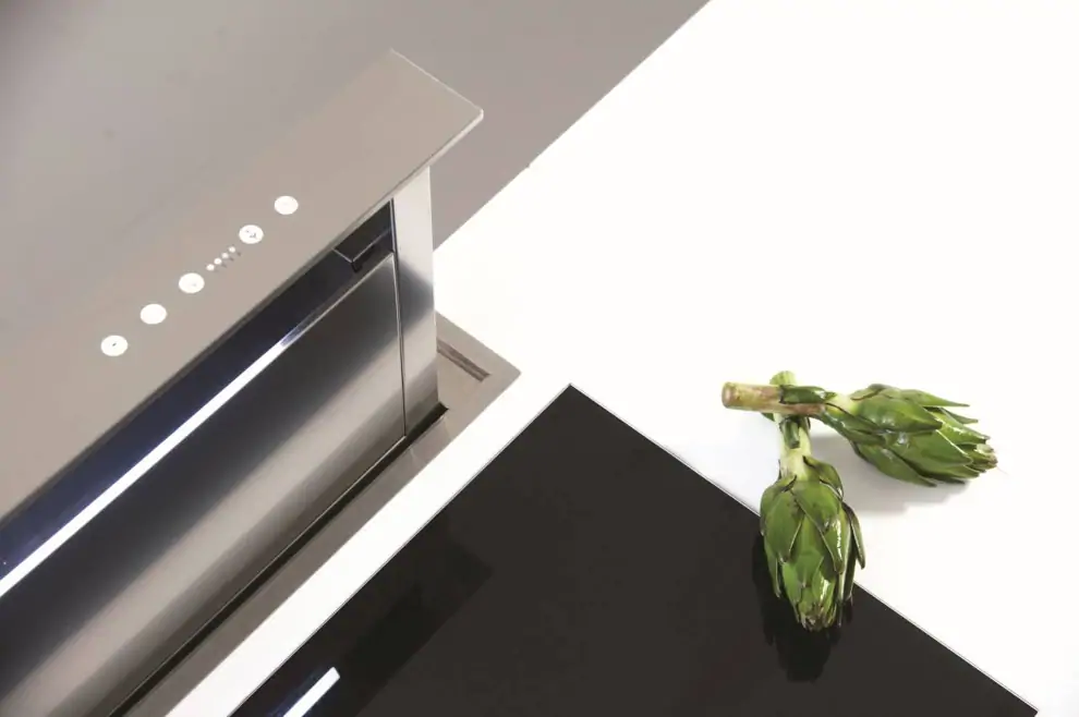 Sirius S-DD2/L EM 60 cm INOX LED motor nélkül pultba építhető páraelszívó kép 2
