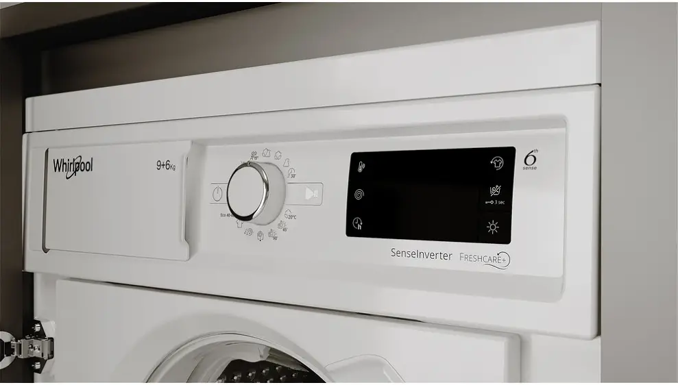 Whirlpool BI WDWG 961485 EU beépíthető mosó-szárítógép kép 7