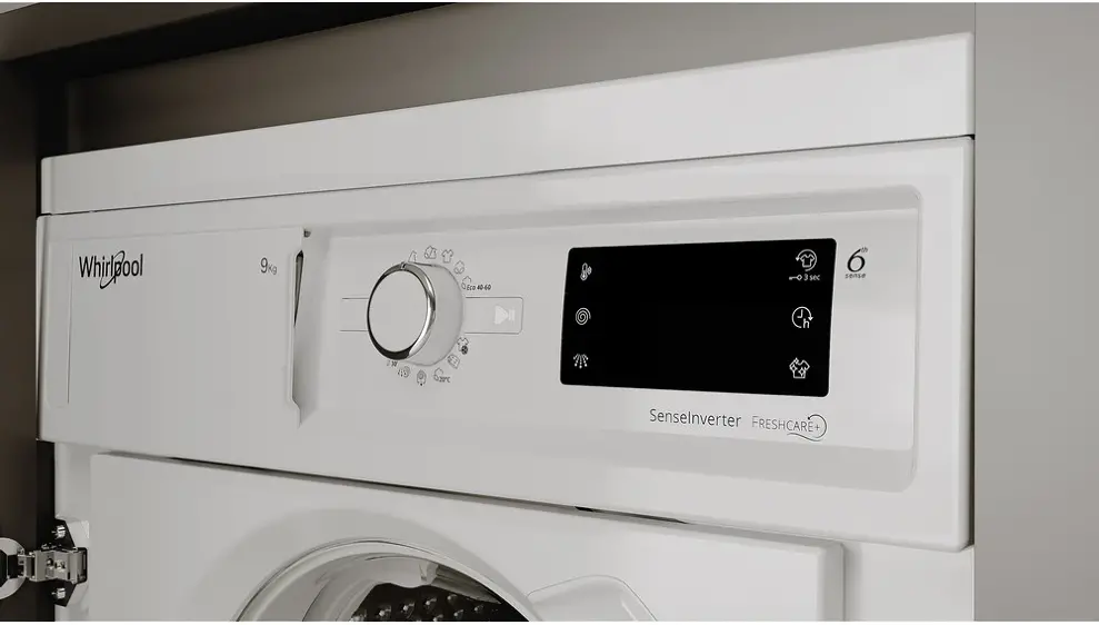 Whirlpool BI WMWG 91484E EU beépíthető elöltöltős mosógép kép 8