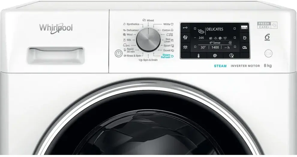 Whirlpool FFD 8489 BCV EE elöltöltős mosógép kép 5