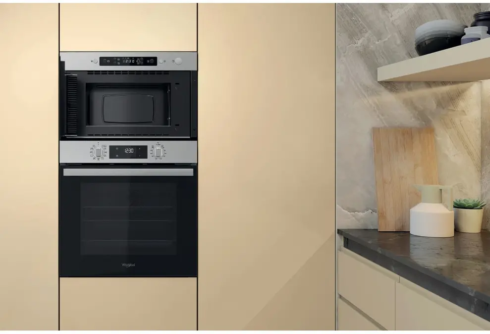 Whirlpool MBNA910X beépíthető mikrohullámú sütő kép 6