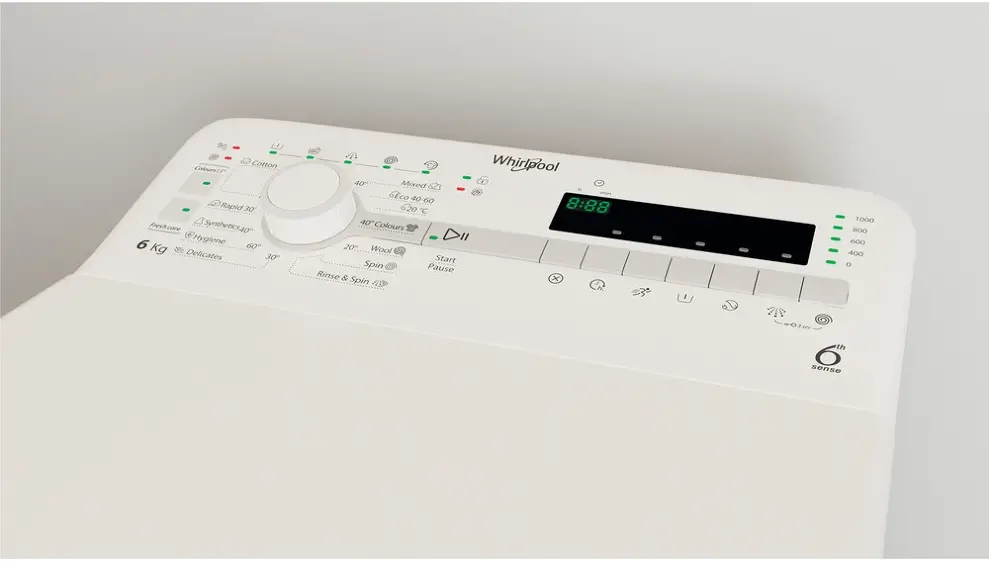Whirlpool TDLR 6040S EU/N felültöltős mosógép kép 7