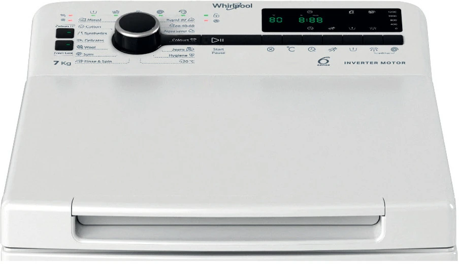 Whirlpool TDLRB 7252BS EU felültöltős mosógép kép 5