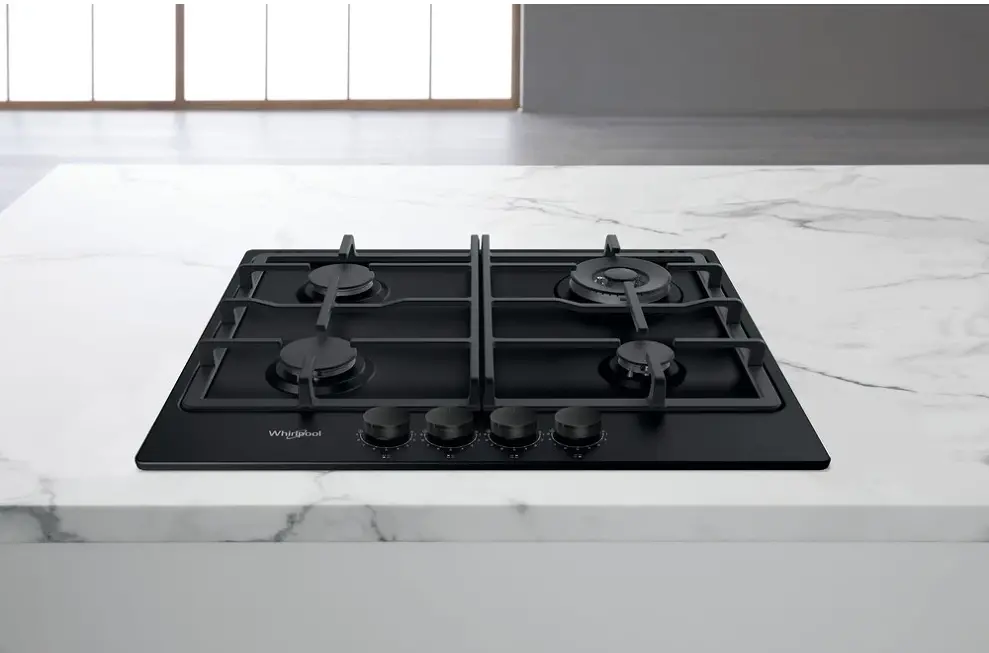 Whirlpool TKRL 661 NB beépíthető gázfőzőlap kép 2
