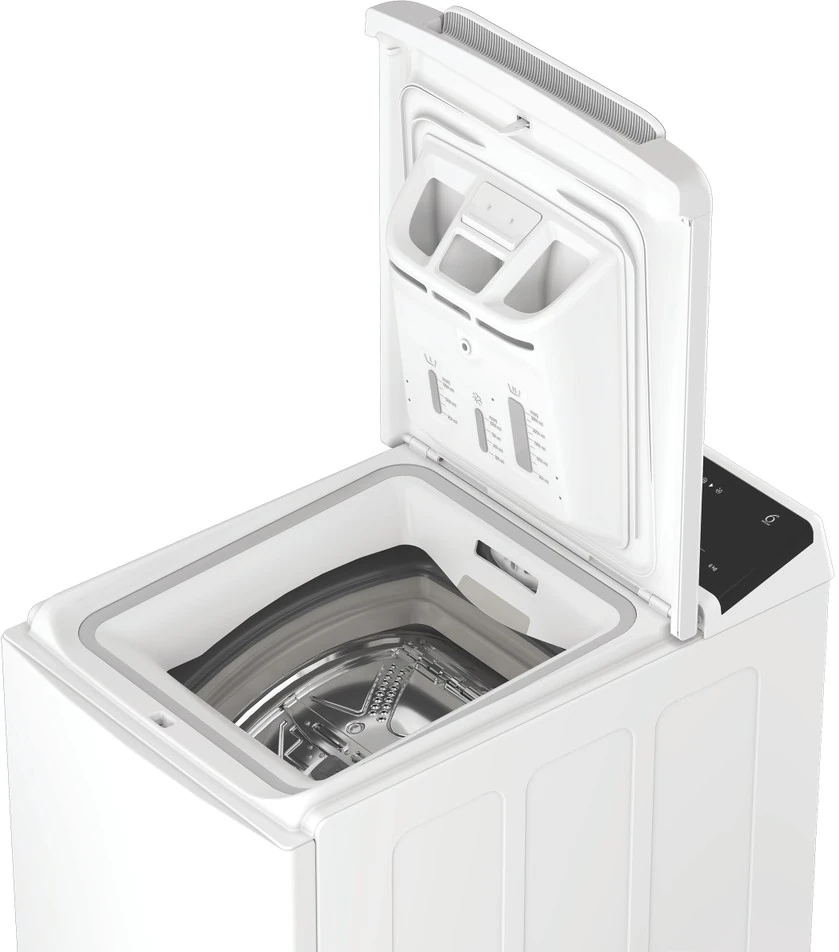 Whirlpool TW621DBSSWHU felültöltős mosógép kép 4