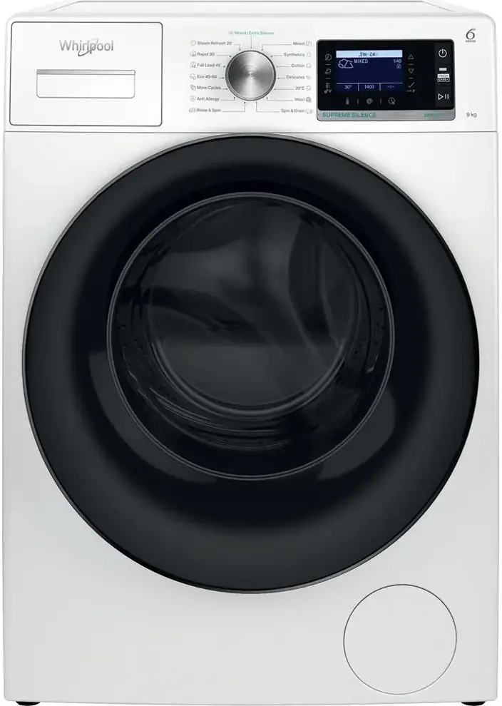 Whirlpool W6 98 SILENCE EE elöltöltős mosógép kép 2