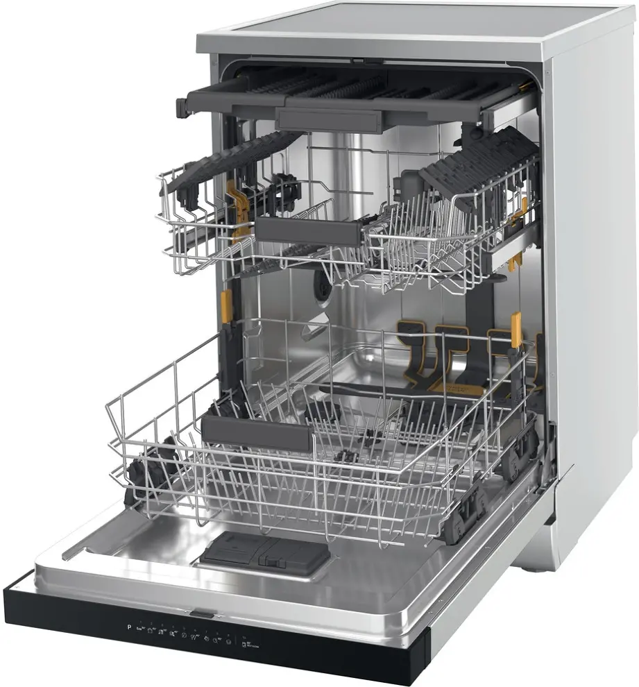 Whirlpool W7F HP33 X szabadonálló mosogatógép kép 2