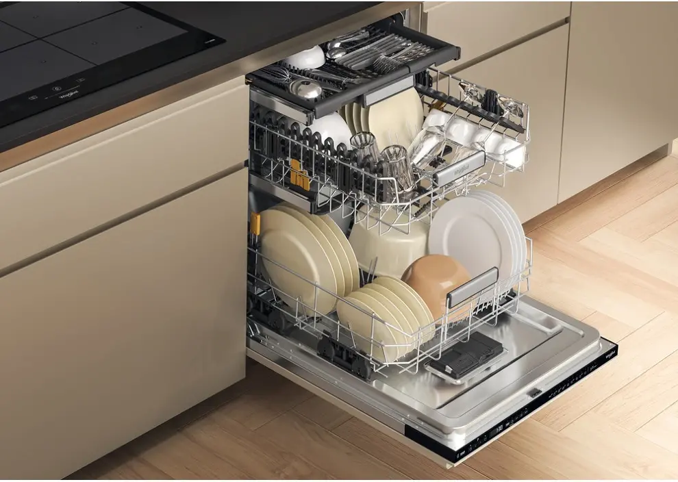 Whirlpool W7I HP40 L beépíthető mosogatógép kép 5