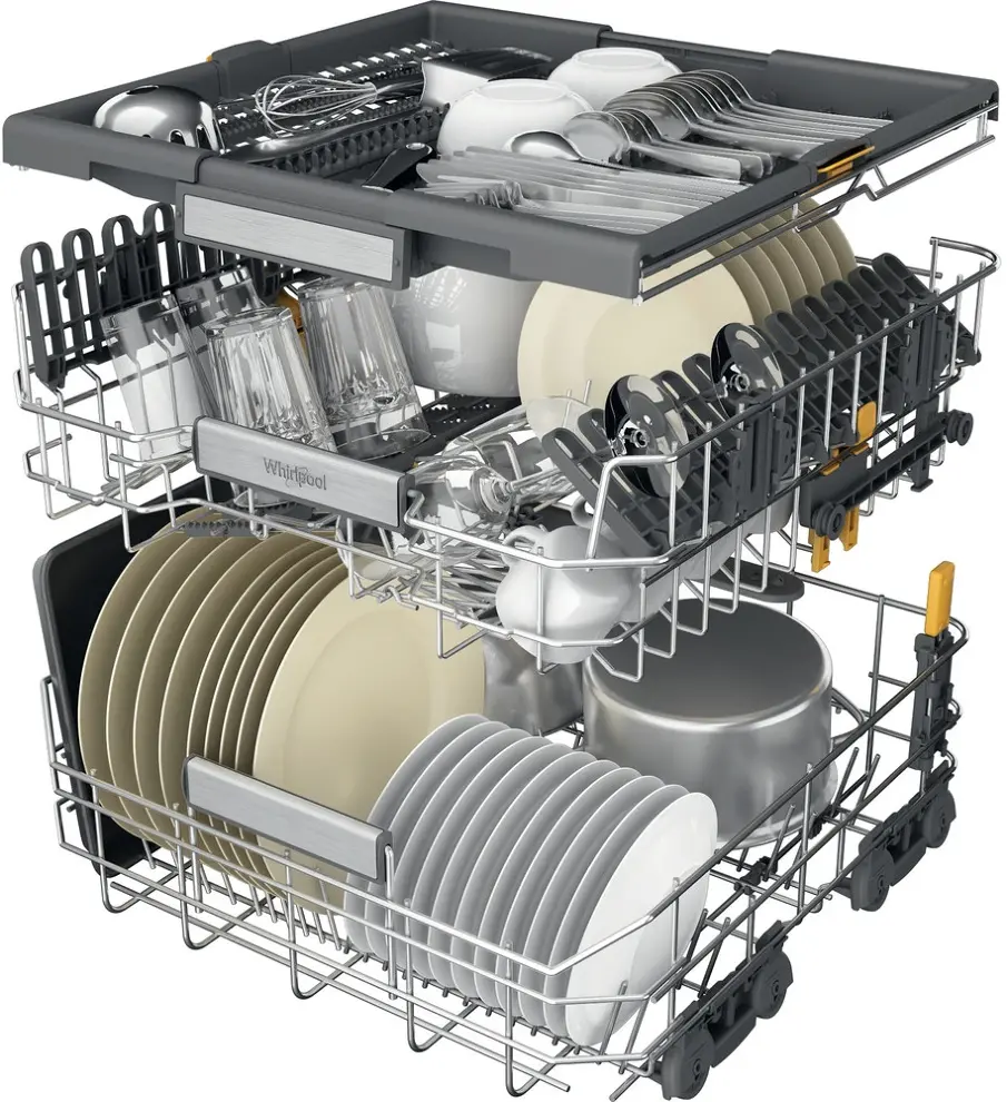Whirlpool W7I HP40 L beépíthető mosogatógép kép 10