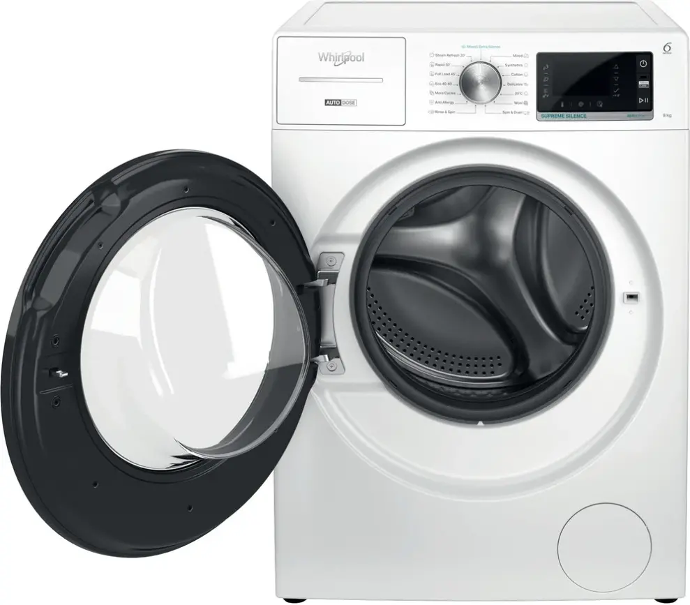 Whirlpool W7X W845WB EE elöltöltős mosógép kép 3