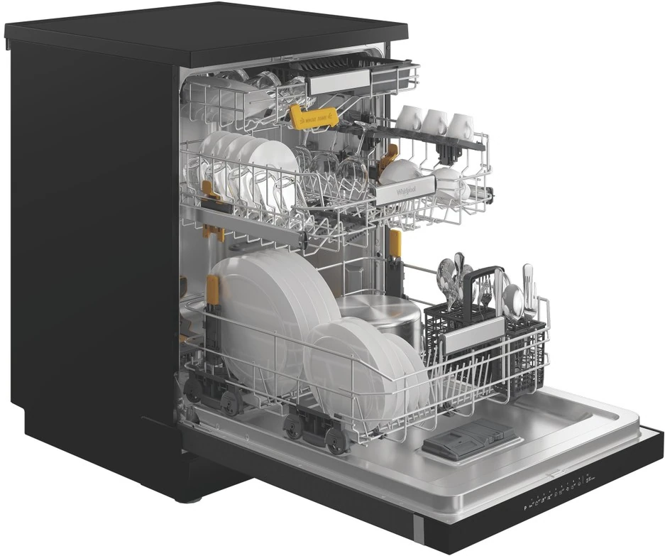Whirlpool W8F HS61BS szabadonálló mosogatógép kép 3