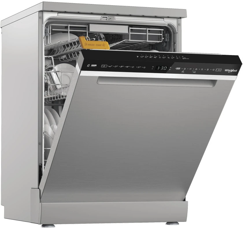 Whirlpool W8F HS61X szabadonálló mosogatógép kép 2
