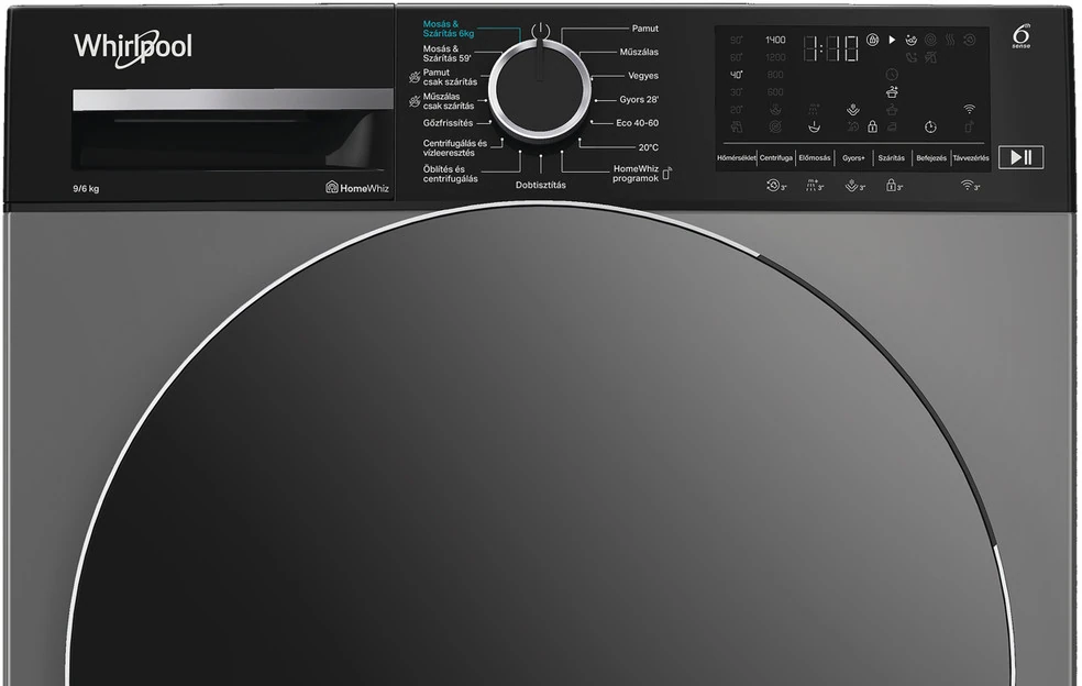 Whirlpool WAD 9636 WBC HU mosó-szárítógép kép 6