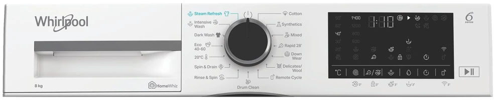 Whirlpool WAM 87WB EE elöltöltős mosógép kép 9
