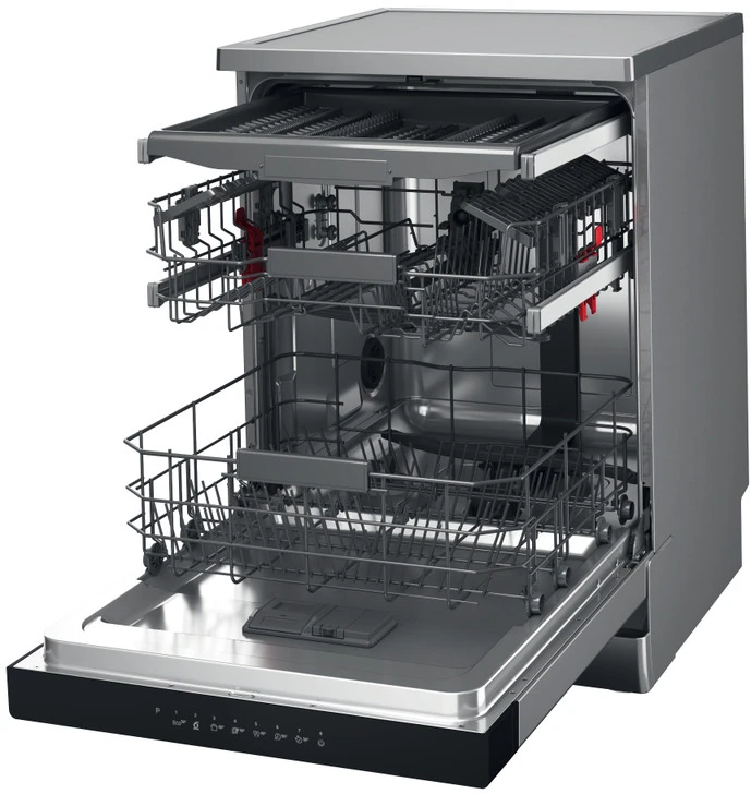 Whirlpool WFC 3C33 F X szabadonálló mosogatógép kép 3