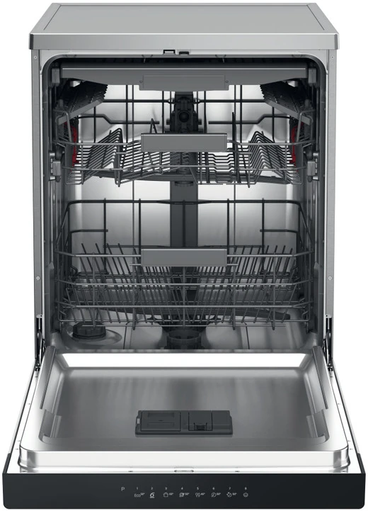 Whirlpool WFC 3C33 F X szabadonálló mosogatógép kép 4