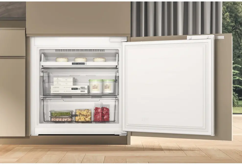Whirlpool WH SP70 T232 P beépíthető alulfagyasztós hűtőszekrény kép 6