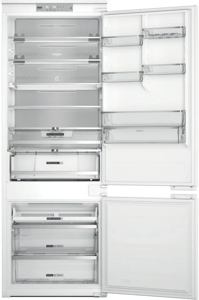 Whirlpool WH SP70 T241 P beépíthető alulfagyasztós hűtőszekrény kép 5