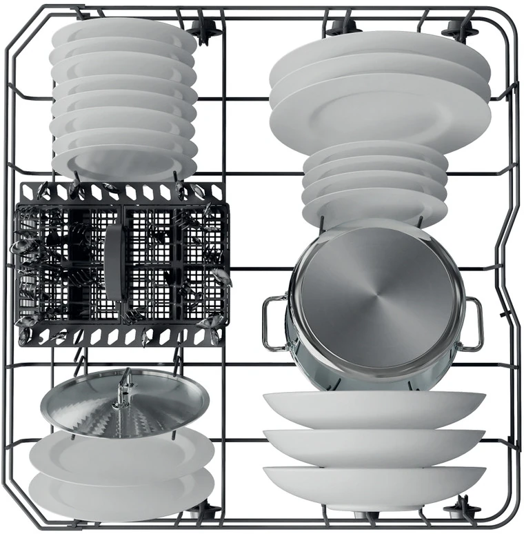 Whirlpool WH2FFC14BN6W szabadonálló mosogatógép kép 6