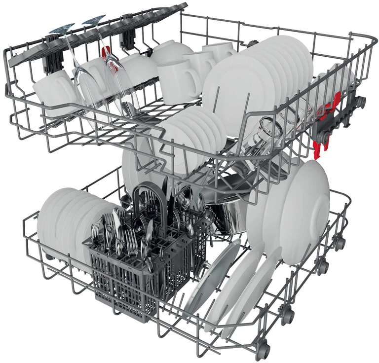Whirlpool WH2FFC14BN6W szabadonálló mosogatógép kép 7