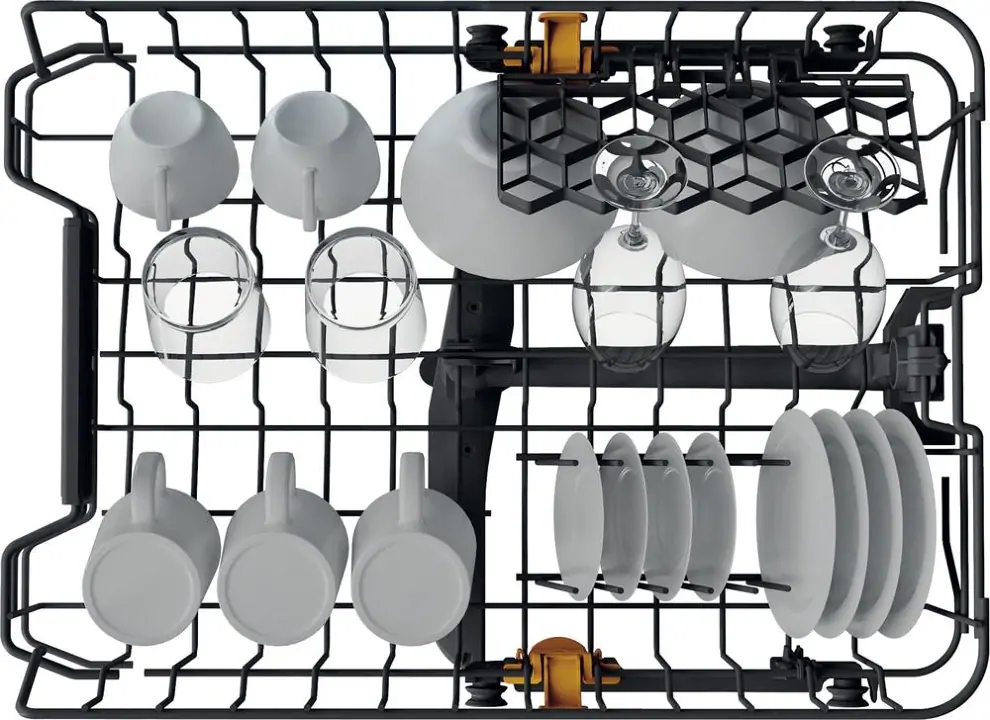 Whirlpool WH3UC10BS7A0X beépíthető keskeny mosogatógép kép 6