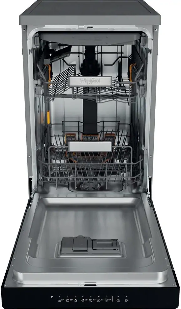 Whirlpool WH6FB10BS7A0X szabadonálló keskeny mosogatógép kép 3