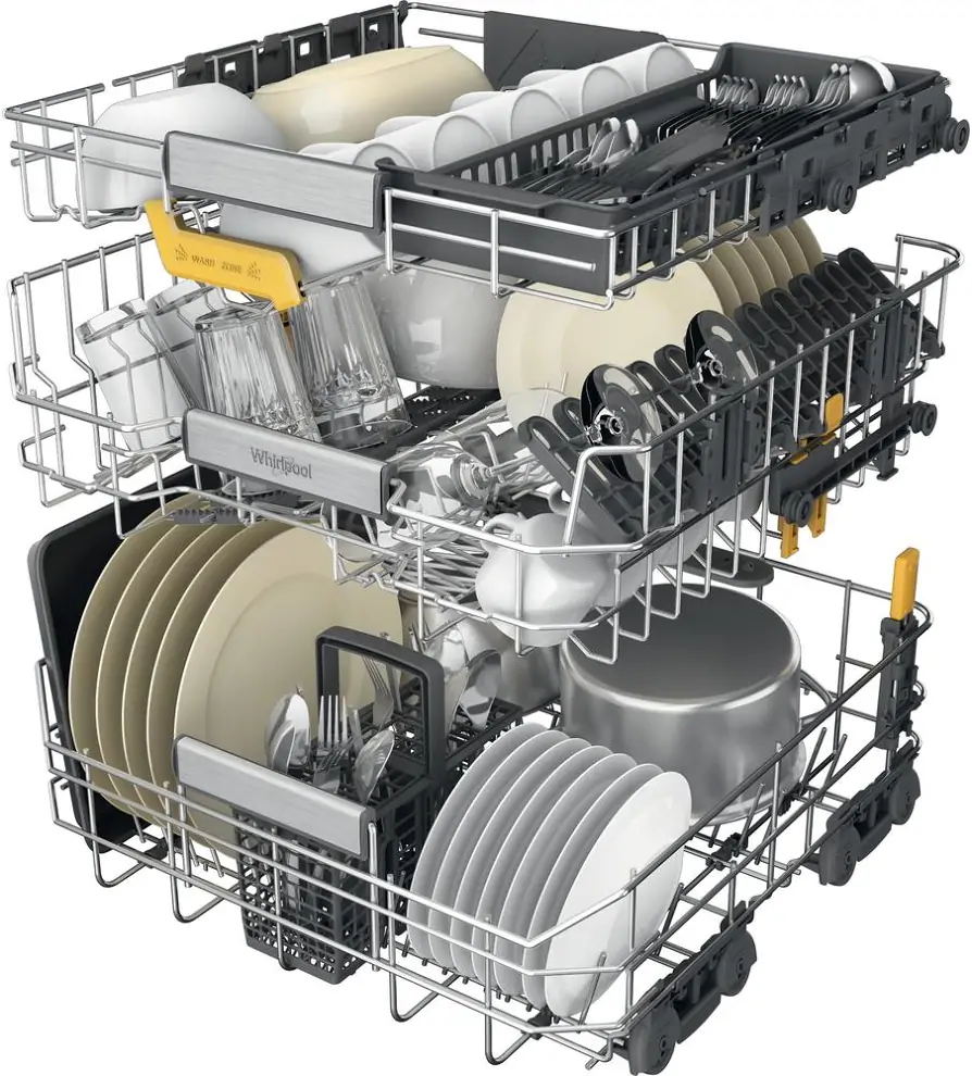 Whirlpool WH8IA15AM3TUS0 beépíthető mosogatógép kép 9