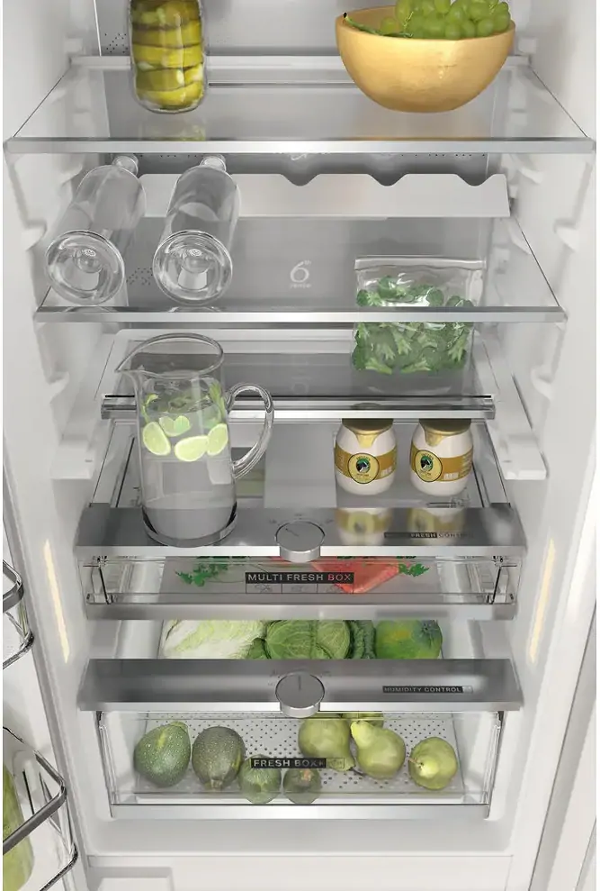 Whirlpool WHC18 T594 beépíthető alulfagyasztós hűtőszekrény kép 8