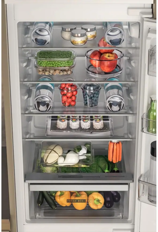Whirlpool WHC18D011C2 beépíthető alulfagyasztós hűtőszekrény kép 7
