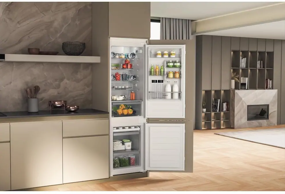 Whirlpool WHC18D021C2 SF beépíthető alulfagyasztós hűtőszekrény kép 5