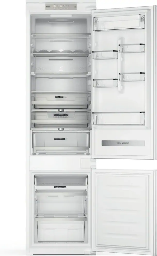 Whirlpool WHC20 T593 beépíthető alulfagyasztós hűtőszekrény kép 2