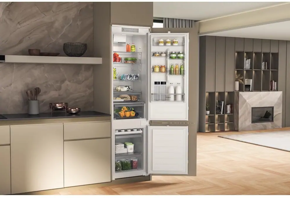 Whirlpool WHC20D013D1 beépíthető alulfagyasztós hűtőszekrény kép 8