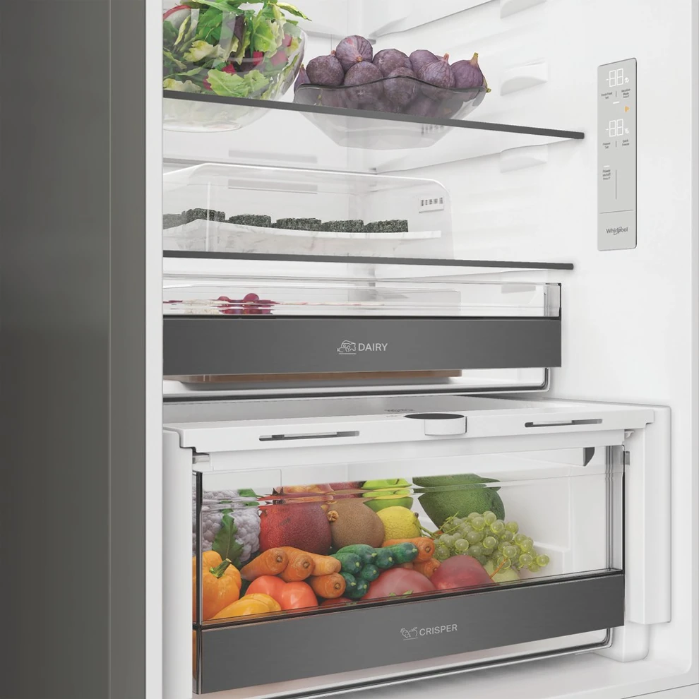 Whirlpool WHK 22413 X6EA1 alulfagyasztós hűtőszekrény kép 8