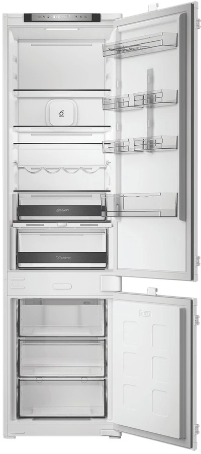 Whirlpool WHK2 5322 B4E beépíthető alulfagyasztós hűtőszekrény Fő kép