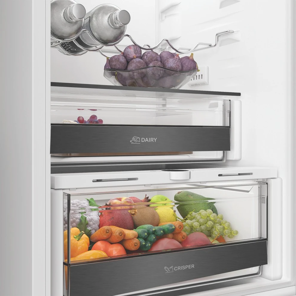 Whirlpool WHK2 5324 B6E beépíthető alulfagyasztós hűtőszekrény kép 6