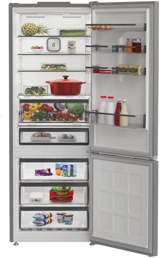Whirlpool WHK2 6494 X6E alulfagyasztós hűtőszekrény kép 4