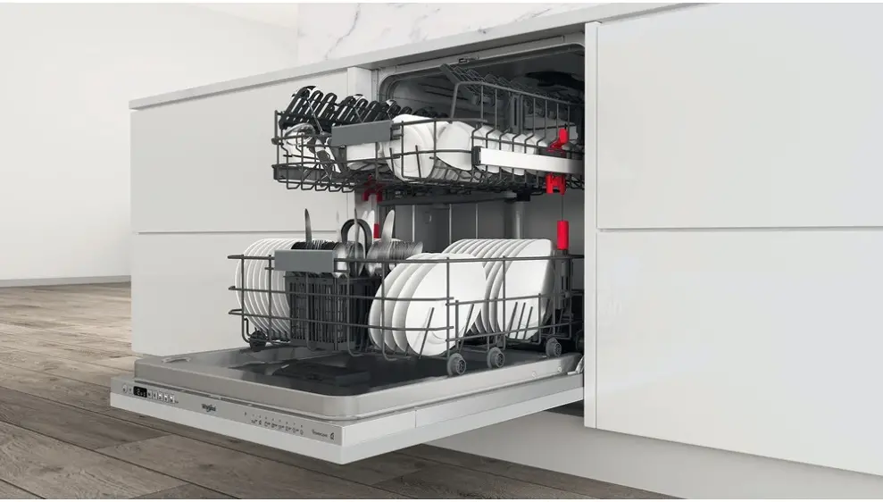 Whirlpool WI 7020 P beépíthető mosogatógép kép 3