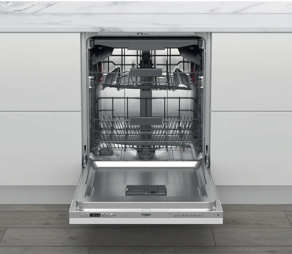 Whirlpool WIC 3C26 F beépíthető mosogatógép kép 3